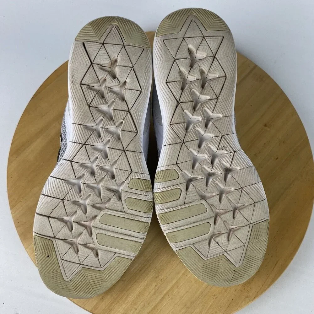 Nike Flex Trainer Womens Size 11 White Shoes Sneakers‎ Running 898479-100